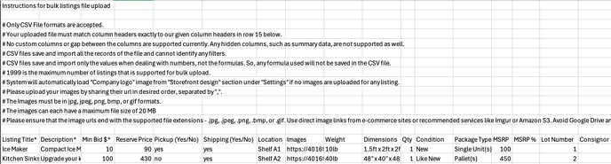 New Seller Checklist