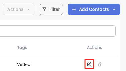 Contact Tags: How to Use Them