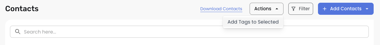 Contact Tags: How to Use Them