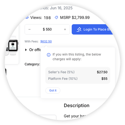 Item Fees