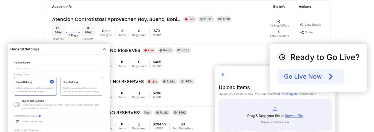 auction marketplace